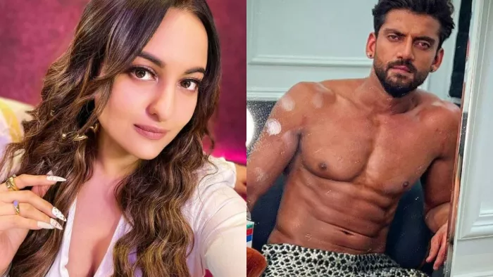 Symbolic Image of Sonakshi Sinha and Zaheer Iqbal
