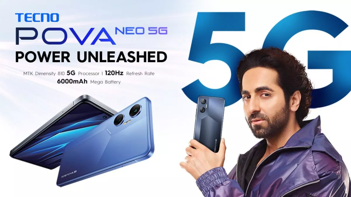 Tecno Pova Neo 5G लांच हुआ इन फीचर्स और कीमत के साथ, जानिए