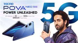 Tecno Pova Neo 5G photo credit - tecno India