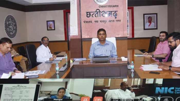 छत्तीसगढ़ के मुख्य सचिव ने धान खरीदी को लेकर की समीक्षा बैठक, अधिकारियों को पुख्ता व्यवस्था सुनिश्चित करने का निर्देश
