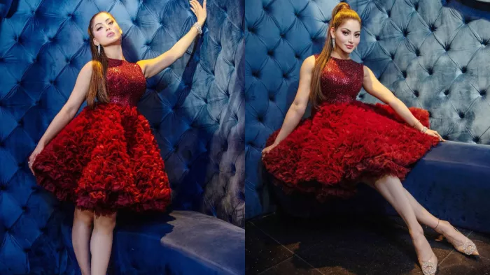 Urvashi Rautela 60 Lakh Rs Dress: उर्वशी रौतेला फिल्म एक्ट्रेस हैl