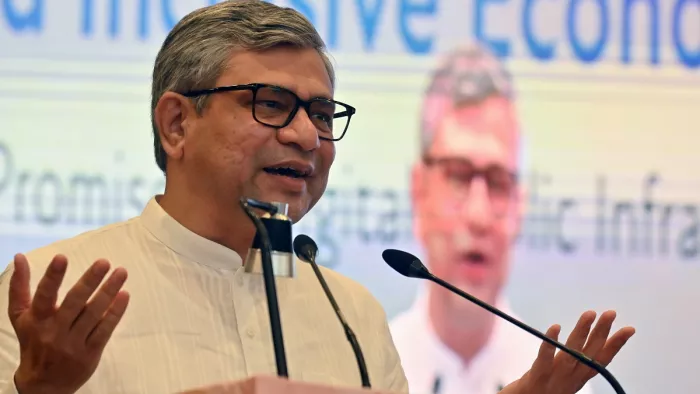 केंद्रीय इलेक्ट्रानिक्स एवं सूचना प्रौद्योगिकी मंत्री अश्विनी वैष्णव (फाइल फोटो)