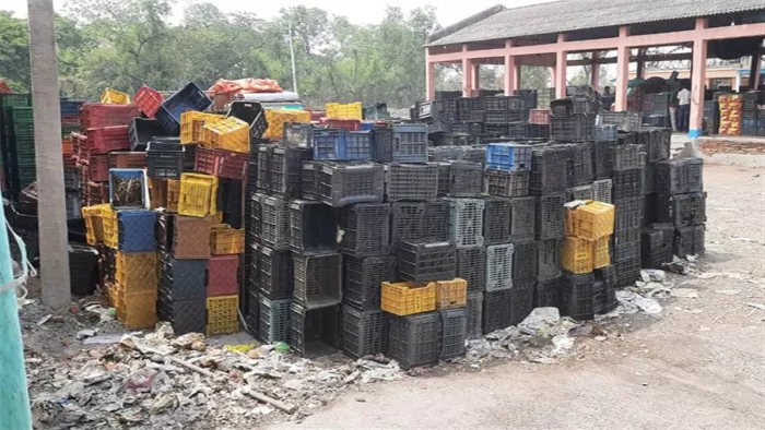 झारखंड बाजार समिति सचिव द्वारा 3 दर्जन से ज्यादा दुकानें बेचने का आरोप। फोटो जागरण