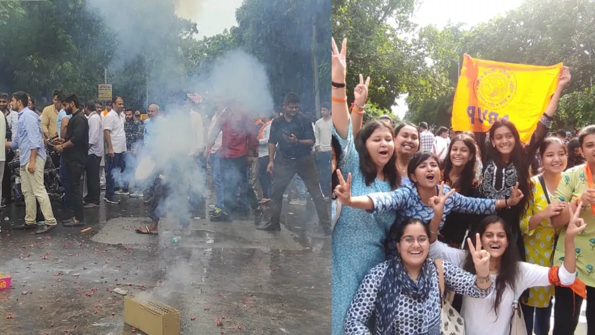 LIVE DUSU Election Result 2023: तीन सीटों पर ABVP का कब्जा, NSUI को मिला सिर्फ उपाध्यक्ष पद