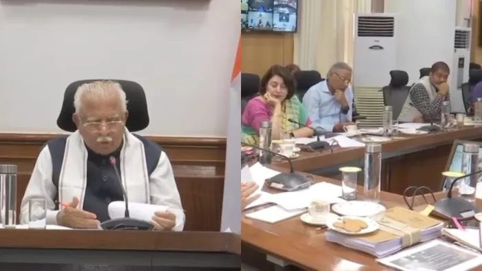 CM खट्टर की अधीक्षकों के साथ बैठक जारी