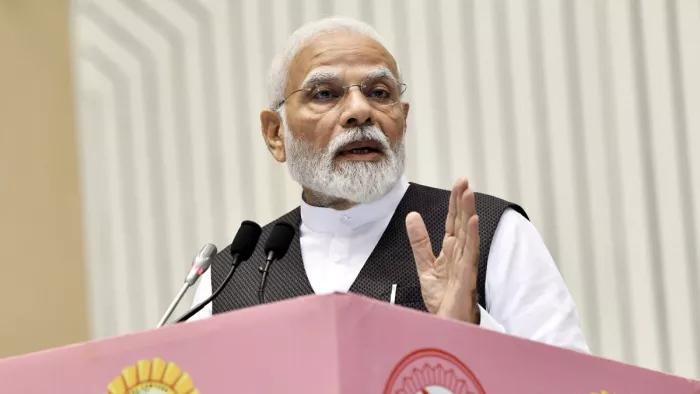 International Lawyers Conference: सरल भाषा में कानून तैयार करने के हो रहे हैं गंभीर प्रयास: पीएम मोदी (फोटो एएनआई)