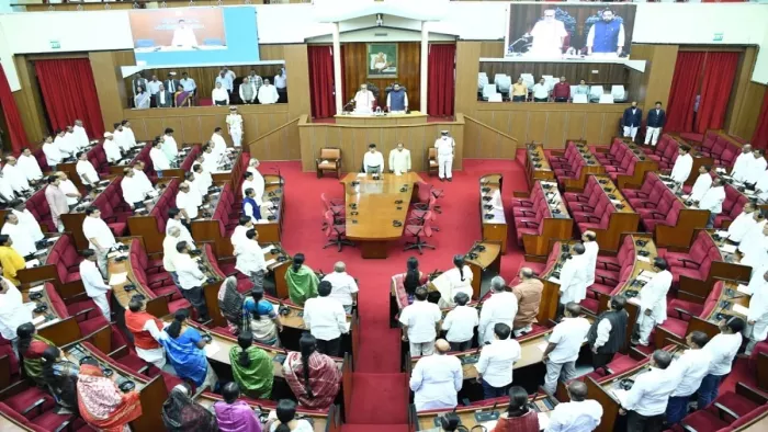 ओडिशा विधानसभा में शुक्रवार को वित्तीय वर्ष 2023-24 के बजट पेश (फाइल फोटो)