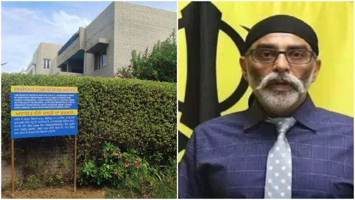 आतंकी गुरपतवंत सिंह पन्नू के चंडीगढ़ आवास पर NIA ने की छापेमारी
