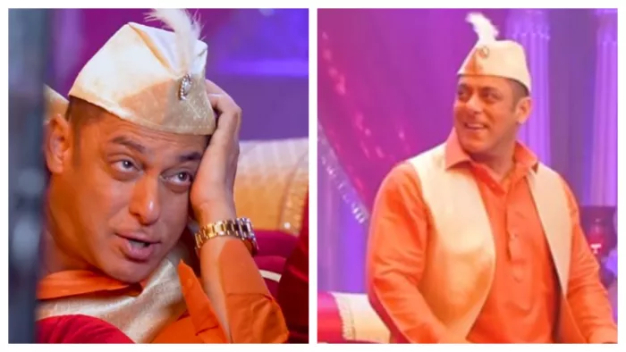 Still Image of Salman Khan from Bigg Boss 17 Promo BTS Video