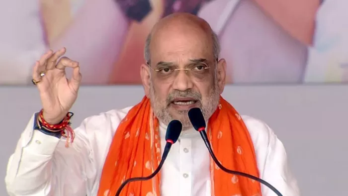 टोहाना में कांग्रेस पर अमित शाह ने बोला हमला। फाइल फोटो