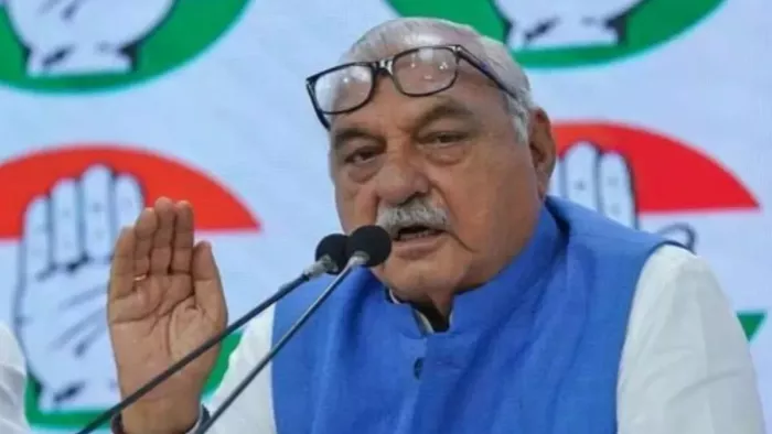 पूर्व मुख्यमंत्री और पार्टी के वरिष्ठ नेता भूपेंद्र सिंह हुड्डा। (फाइल फोटो)