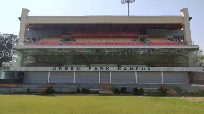 ग्रीन पार्क में खेला जाएगा दूसरा टेस्ट। इमेज- सोशल मीडिया