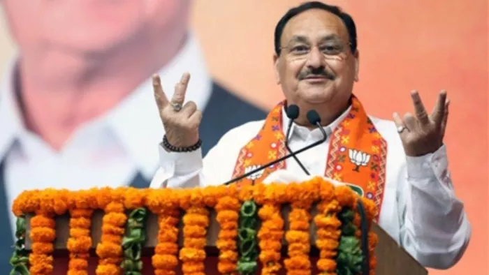 भाजपा के राष्ट्रीय अध्यक्ष जेपी नड्डा ने खूंटी में जनसभा को किया संबोधित। (फाइल फोटो)