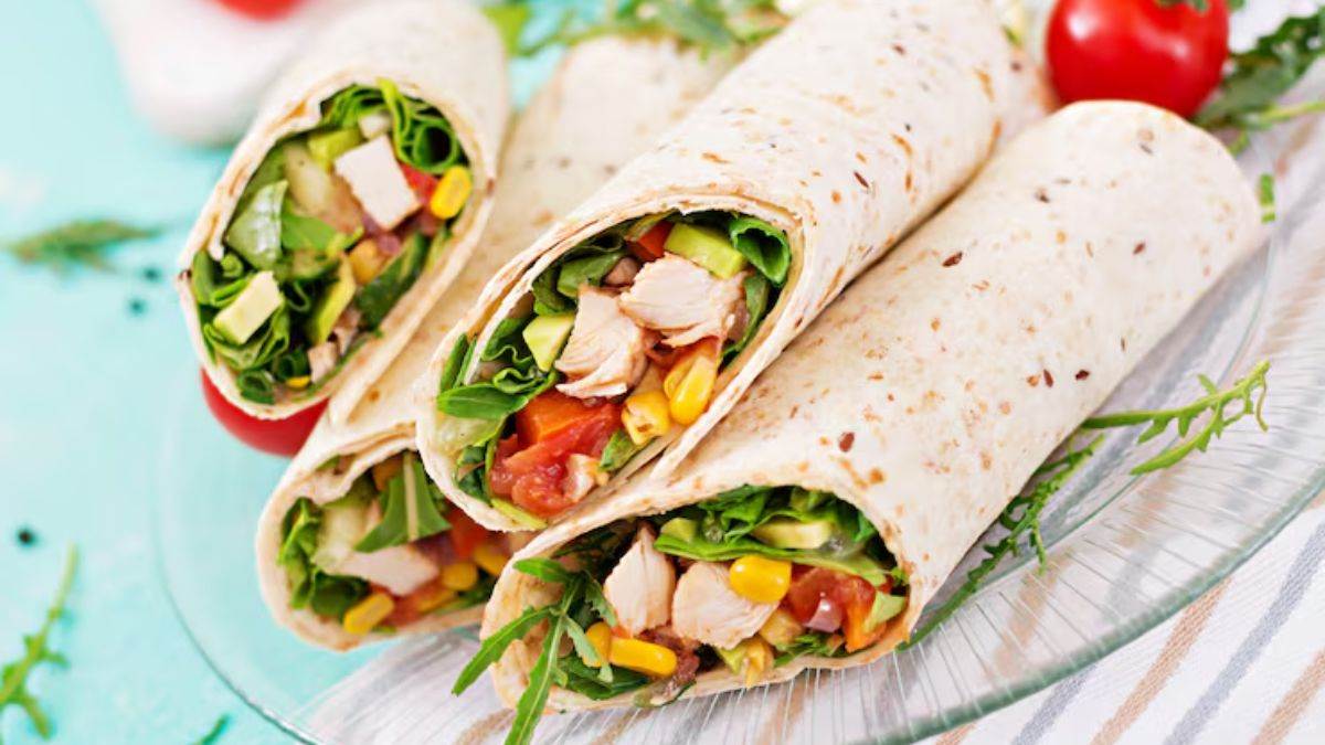 quick and healthy 2 kid friendly wraps that will empty their tiffin box