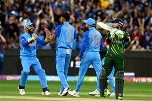 भारत पाकिस्तान के खिलाफ टी20 विश्व कप मैच।