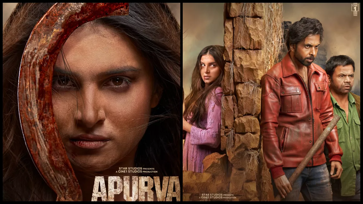 Apurva First Look: थ्रिलर फिल्म 'अपूर्वा' का फर्स्ट लुक जारी, इस दिन ओटीटी  पर होगी स्ट्रीम - tara sutaria starrer movie apurva first look unveiled at  lav kush ramlila delhi