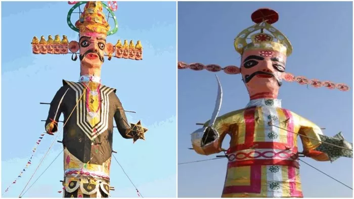 हरियाणा में बना देश का सबसे ऊंचा रावण का पुतला। फाइल फोटो