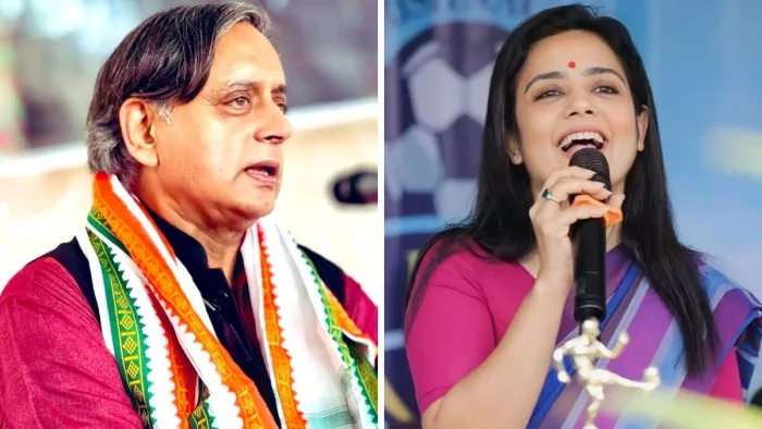 महुआ मोइत्रा के साथ निजी तस्वीरों के वायरल होने पर भड़के शशि थरूर