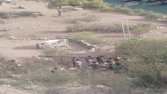Jammu Kashmir News: जम्मू-कश्मीर में हादसे वाली जगह (जागरण फोटो)
