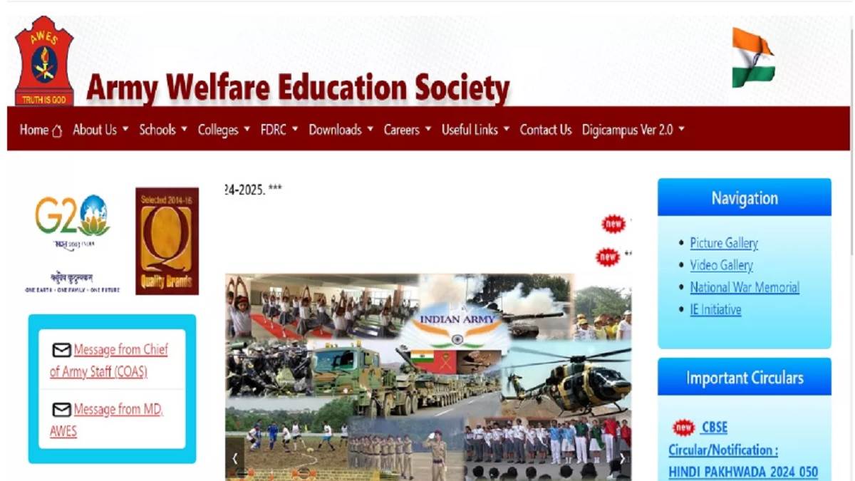 awes recruitment 2024 last date for application for tgt pgt prt posts in army school is near apply immediately on awesindia com