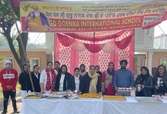 जीडी गोयंका स्कूल में श्रद्धा से मनाया प्रकाशोत्सव