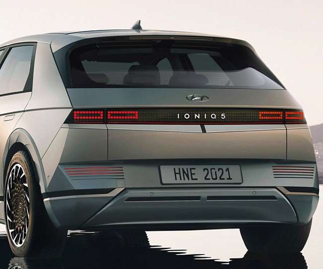Hyundai Ioniq 5 को चेन्नई की सड़को पर देखा गया है।