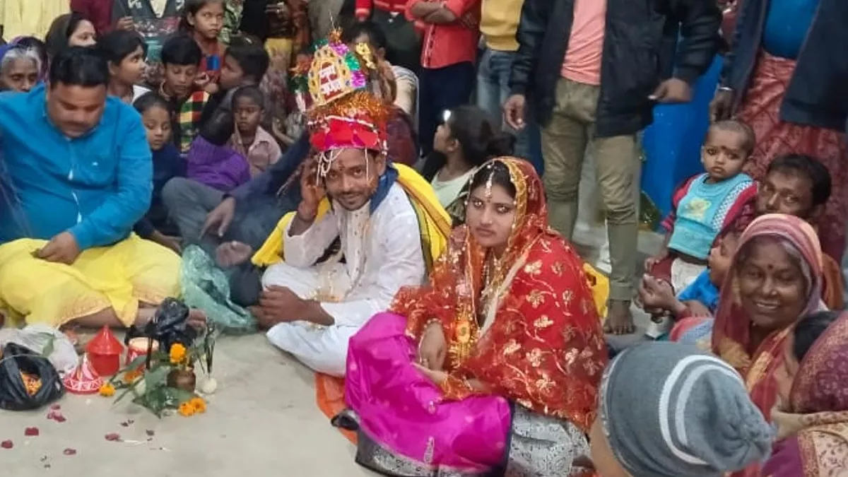 Amazing Wedding in Bihar: भागलपुर के पीरपैंती में हुई शादी।