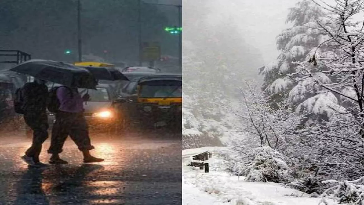 तमिलनाडु समेत देश के इन हिस्सों में बारिश का अलर्ट, दिल्ली के तापमान में गिरावट; पहाड़ों में हो रही बर्फबारी