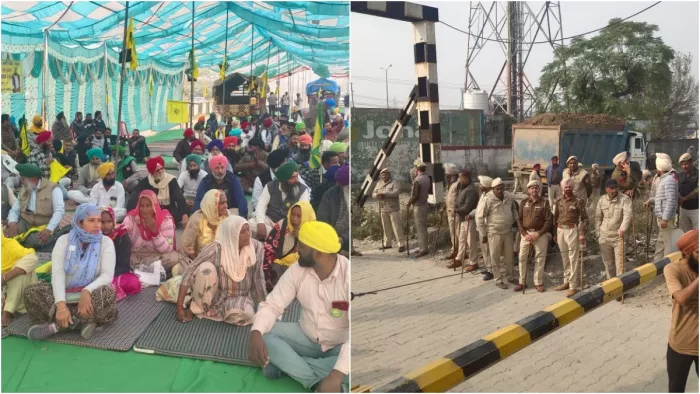 गन्ने की MSP को लेकर तीसरे दिन भी किसानों का धरना जारी
