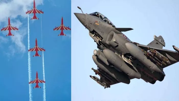 आसमान में राफेल, जगुआर दिखाएंगे दम। (फाइल फोटो)