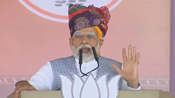 Rajasthan Election 2023 पीएम का कांग्रेस पर हमला।