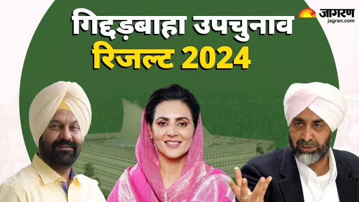 Gidderbaha Bypoll Results 2024: गिद्दड़बाहा विधानसभा सीट पर आम आदमी पार्टी की जीत