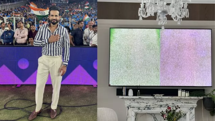 इरफान पठान ने पर्थ की पिच पर मजेदार रिएक्शन दिया
