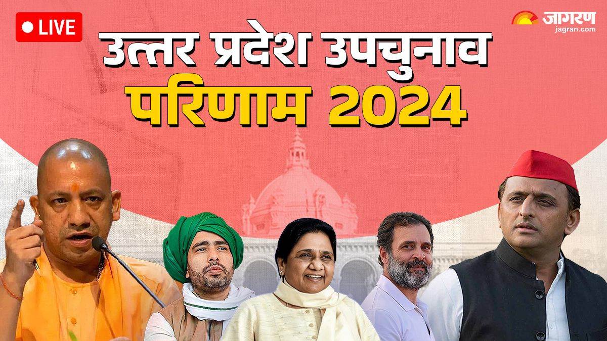 UP By Election 2024 result LIVE: यूपी उपचुनाव में बीजेपी ने 6 सीटों पर फहराई विजयी पताका, सपा के हिस्से में सीसामऊ-करहल; रालोद को मीरापुर