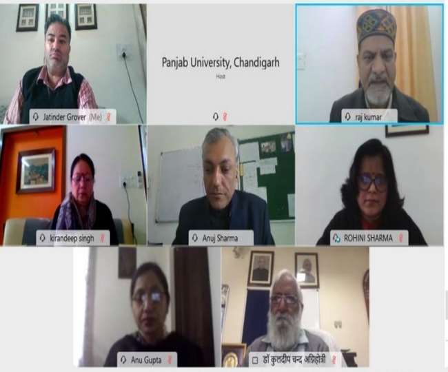 PU में शुरू हुए सात दिवसीय आर्टिफिशियल इंटेलिजेंस एंड मशीन लर्निंग कार्यक्रम में शामिल विशेषज्ञ।