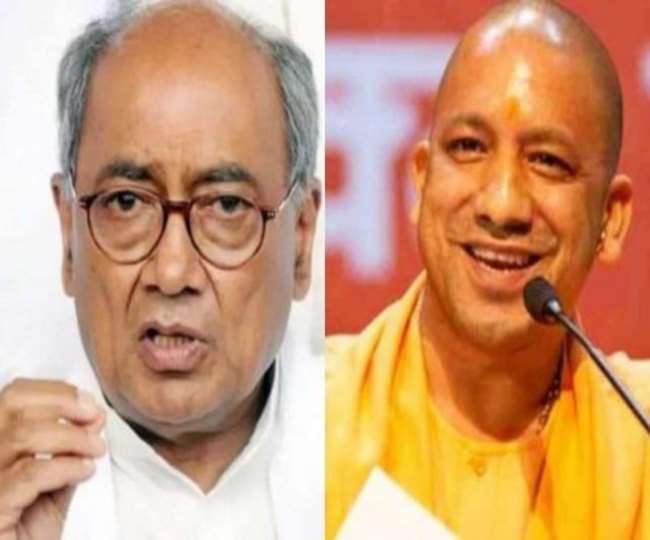 अयोध्या में जमीन खरीद मामले को लेकर दिग्विजय ने योगी पर साधा निशाना। फाइल फोटो
