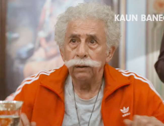 Kaun Banegi Shikharvati trailer out staring Naseeruddin Shah. Photo- Screenshot