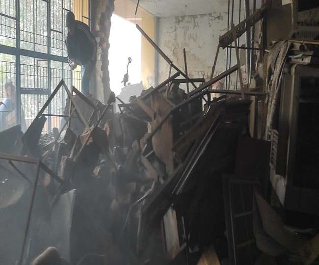 लुधियाना में कचहरी परिसर में विस्फोट में चार लोग घायल।