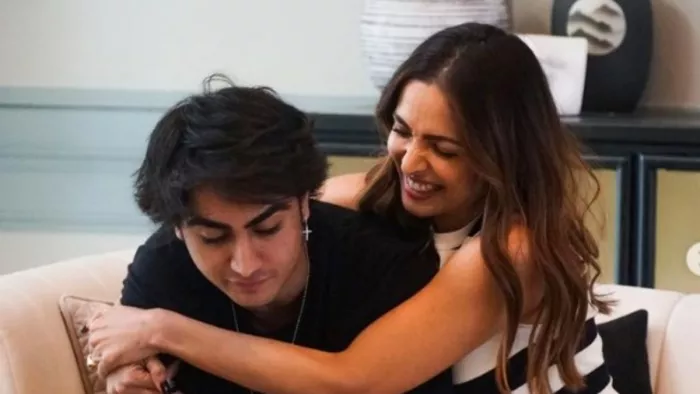 File Photo of Malaika Arora with son Arhaan