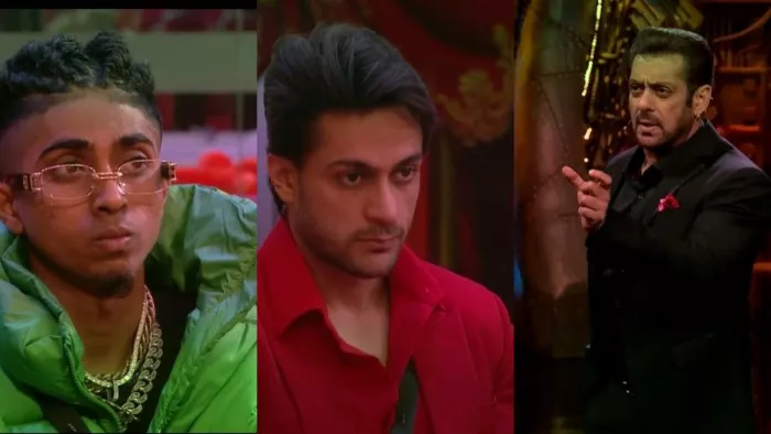 File Photo of MC Stan, Shalin Bhanot and Salman Khan