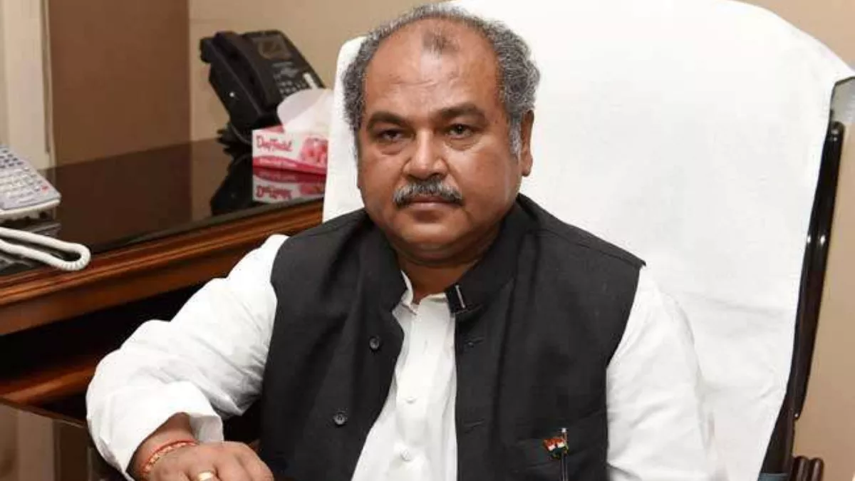 केंद्रीय मंत्री नरेंद्र सिंह तोमर ने कांग्रेस पर साधा निशाना