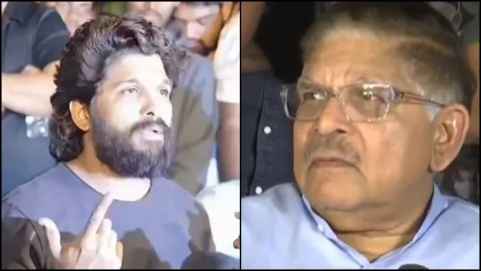 घर पर तोड़फोड़ को लेकर बोले अल्लू अर्जुन के पिता। फोटो क्रेडिट- एक्स