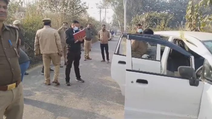 बैंक में चोरी करने वाला एक आरोपित मुठभेड़ में गिरफ्तार