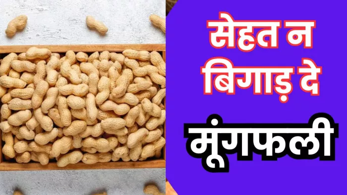 मूंगफली अधिक मात्रा में खाना ब्लड प्रेशर बढ़ा सकता है। (Pic Courtesy : Freepik)