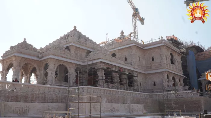 भव्यता का प्रतिमान गढ़ने के साथ अंतिम स्पर्श पा रहा राम मंदिर : सौ. तीर्थ क्षेत्र ट्रस्ट