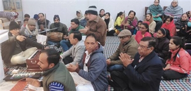 sankirtana at baba balaknath temple