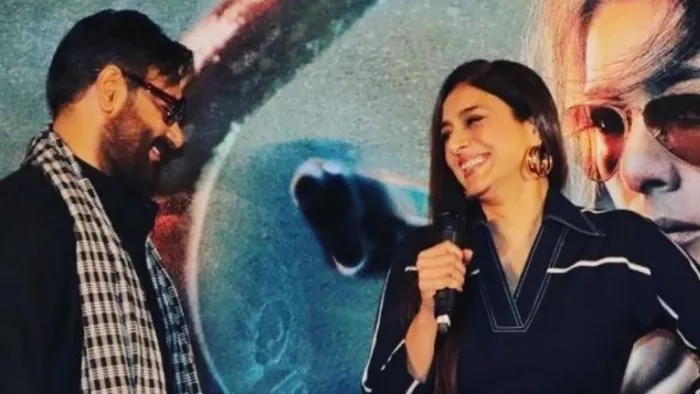 Bholaa Teaser 2, Tabu And Ajay Devgn, Tabu kiss Ajay Devgn, Bholaa