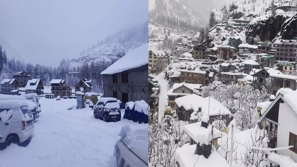 Himachal Weather Update: भारी बर्फबारी के चलते मनाली का लाहुल से संपर्क कटा, स्थानीय लोगों को हो रही परेशानी