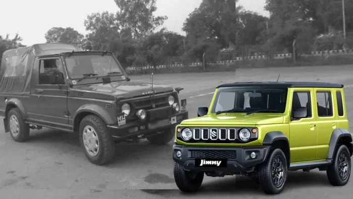 Maruti Suzuki Jimny vs iconic Gypsy SUV key difference
