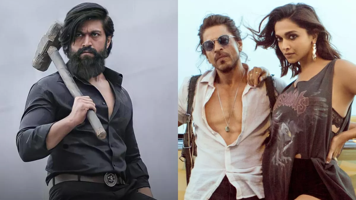 KGF 2 के नाम है हिंदी बॉक्स ऑफिस पर सबसे बड़ी ओपनिंग का रिकॉर्ड, क्या पठान तोड़ेगा रॉकी का गुरूर?